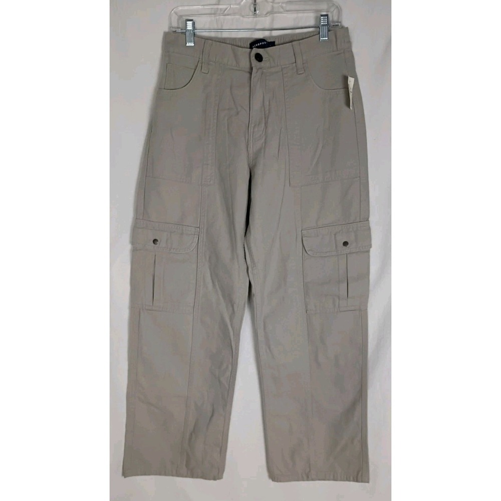 Aeropostale‎ Cargo Pants Mens Beige Straight Leg Utility Tactical Outdoor Size M